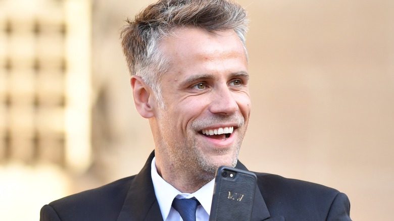 Richard Bacon laughing 