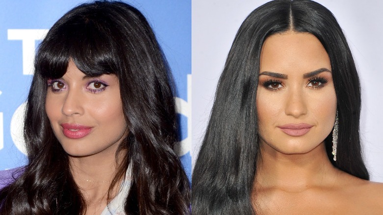 Jameela Jamil and Demi Lovato