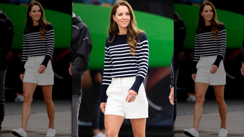 Kate Middleton in shorts