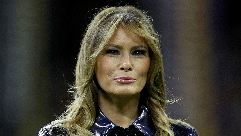 Melania Trump at the College Football Playoff National Championship game in 2020