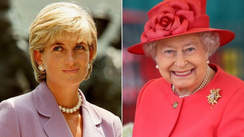 Princess Diana, Queen Elizabeth