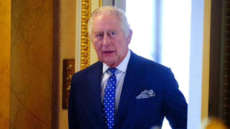 Prince Charles walking