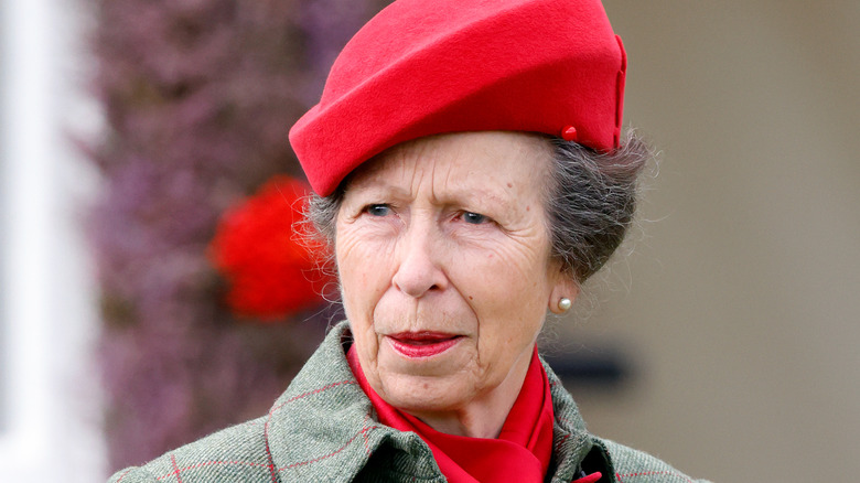 Princess Anne walking