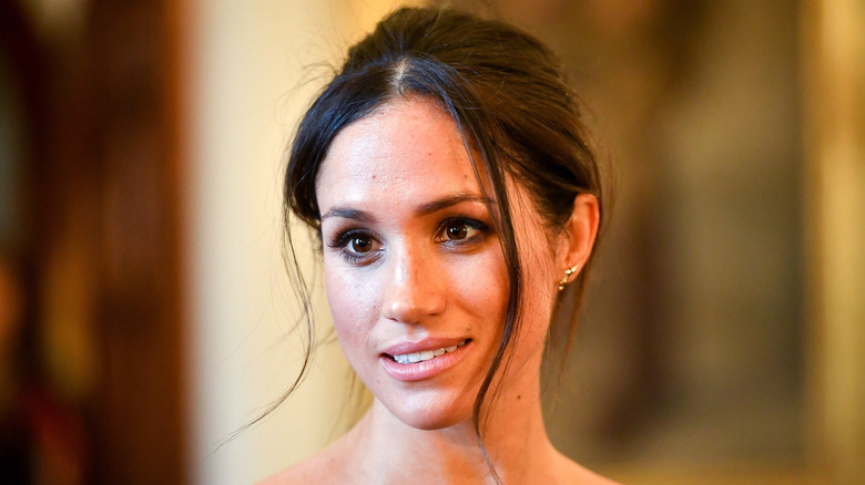 Meghan Markle smiling