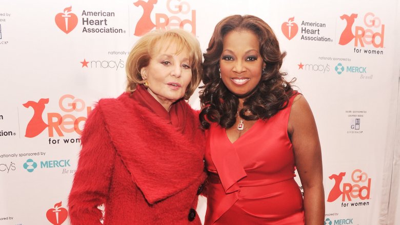 Barbara Walters and Star Jones