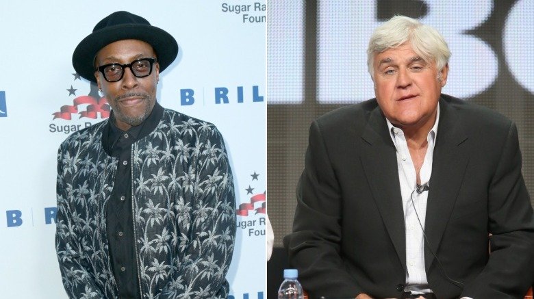 Arsenio Hall and Jay Leno