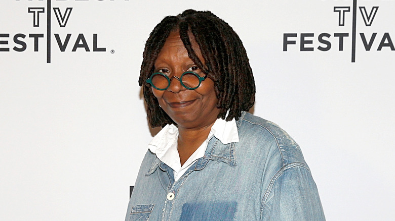 Whoopi Goldberg smiling