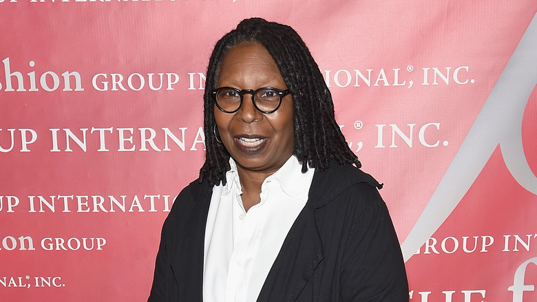 Whoopi Goldberg talking