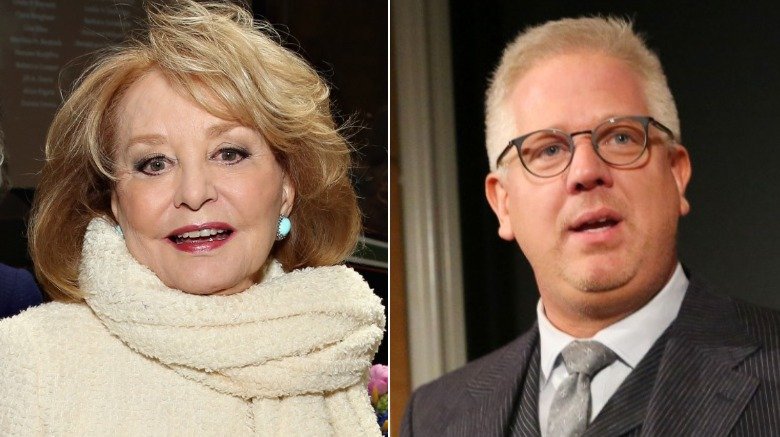 Barbara Walters and Glenn Beck