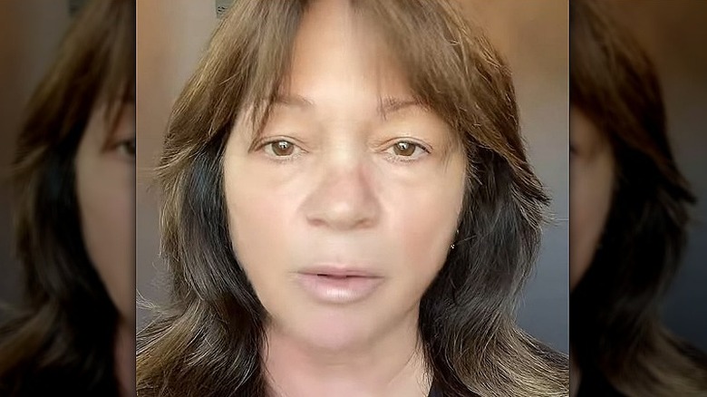 Valerie Bertinelli speaking on Instagram