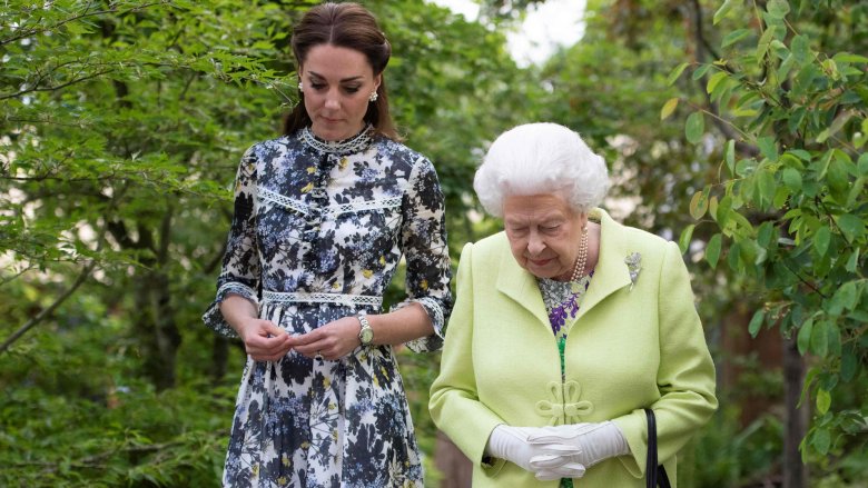 Kate Middleton and the Queen