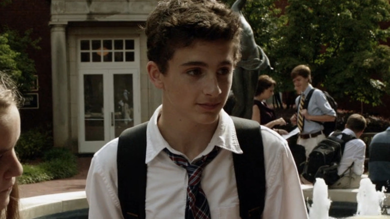 Timothée Chalamet as Finn in Homeland