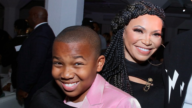 Tisha Campbell with Ezekiel Martin