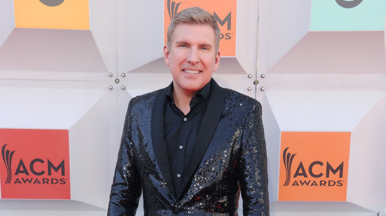 Todd Chrisley posing