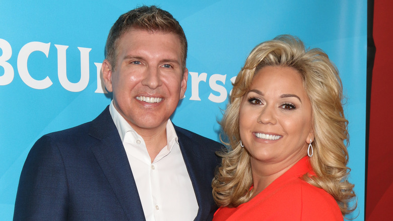 Todd and Julie Chrisley smiling