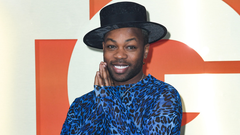 Todrick Hall smiling on the red carpet