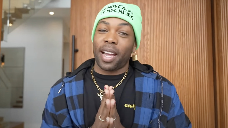 Todrick Hall post YouTube video showing his new home