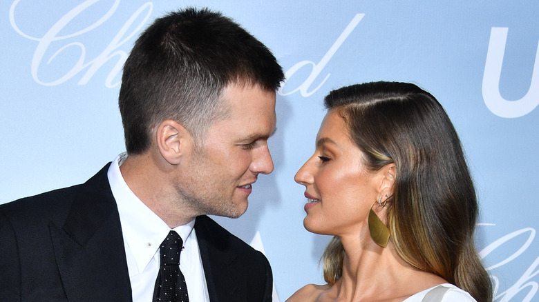 Tom Brady and Gisele Bündchen on the red carpet