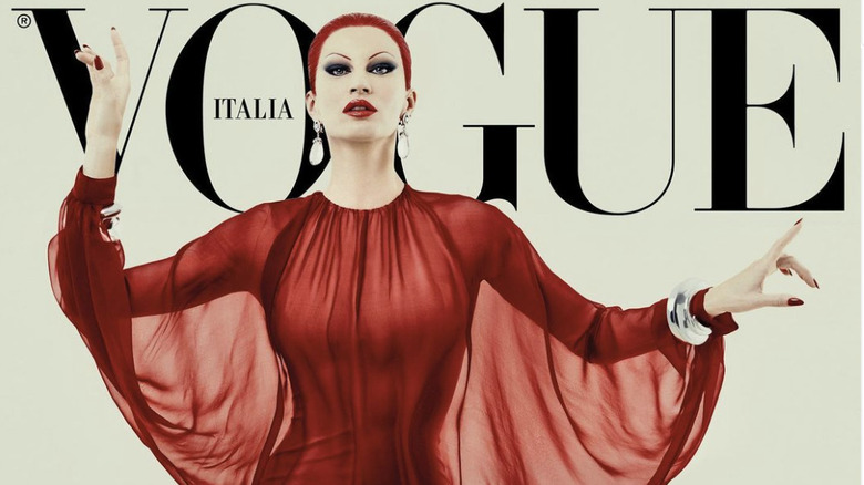 Gisele Bündchen on Vogue Italia cover