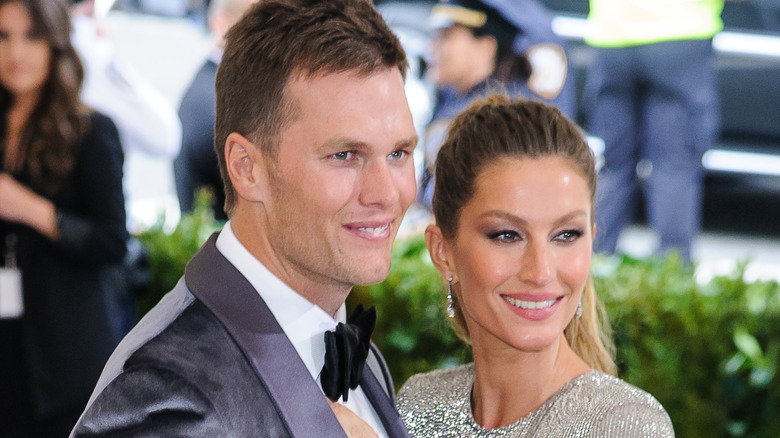 Tom Brady and Giselle Bundchen attend the 2017 Metropolitan Museum of Art Costume Institute Gala