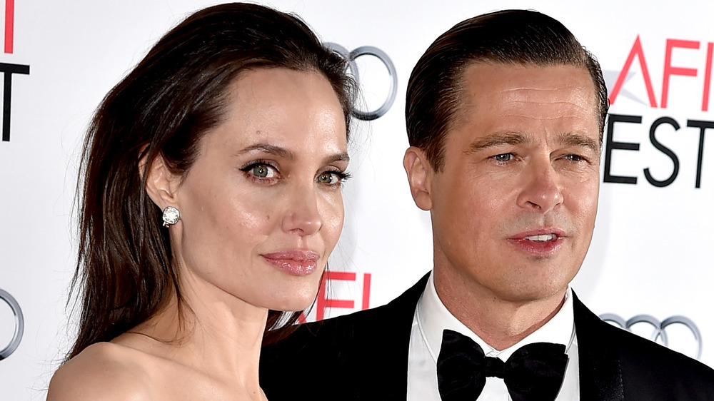 Brad Pitt and Angelina Jolie on the red carpet