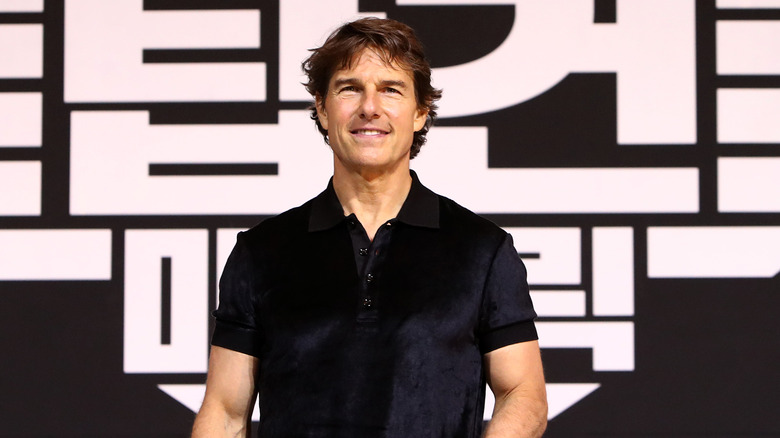 Tom Cruise smiling