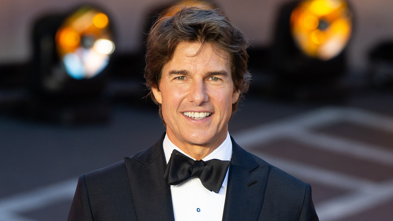 Tom Cruise smiling