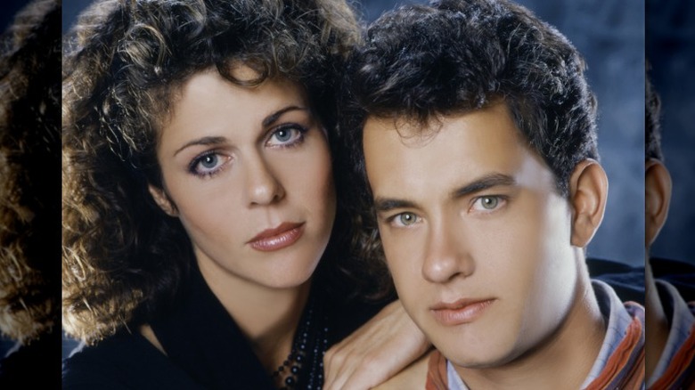 Young Tom Hanks and Rita Wilson