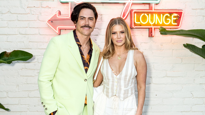 Tom Sandoval and Ariana Madix posing together