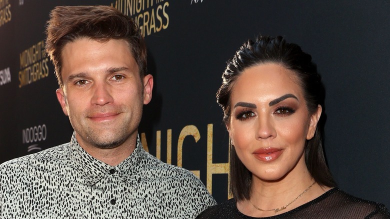 Tom Schwartz and Katie Maloney smiling together