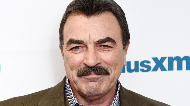 Tom Selleck on the red carpet