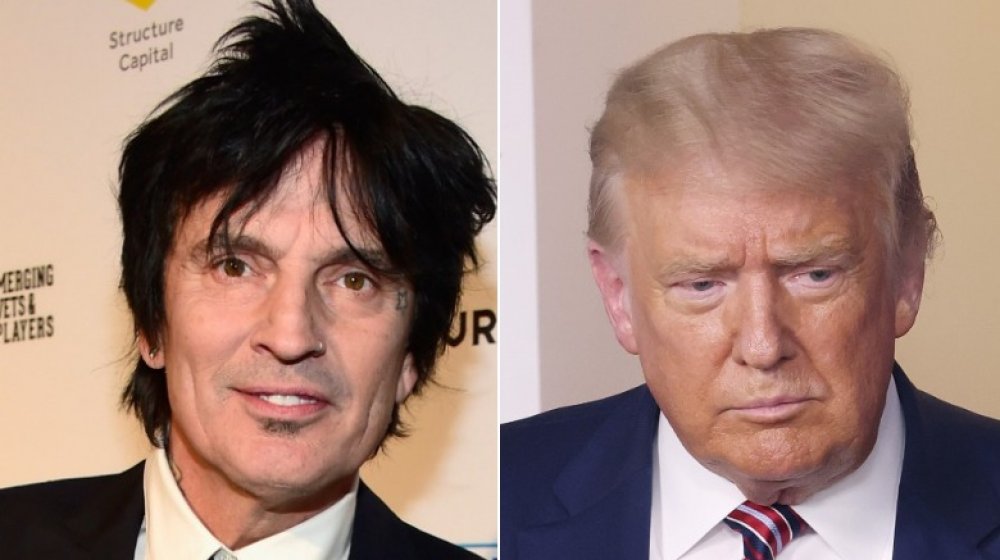 Tommy Lee; President Donald Trump