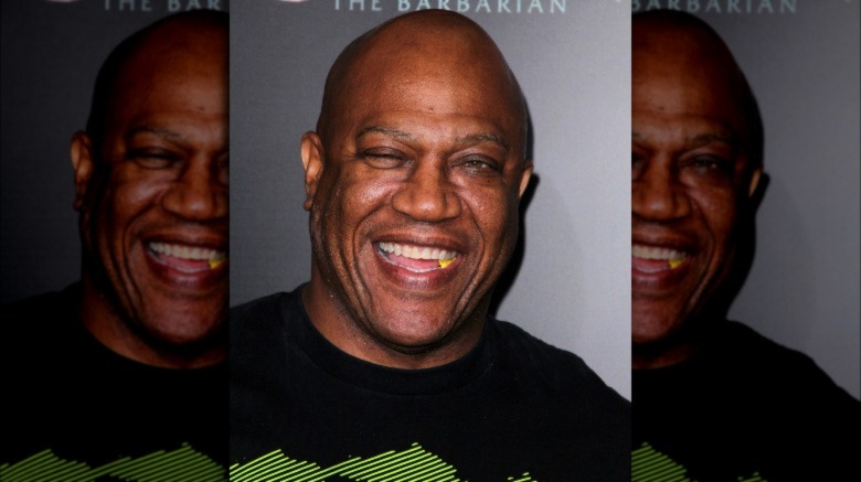 Tommy "Tiny" Lister on a red carpet in 2011