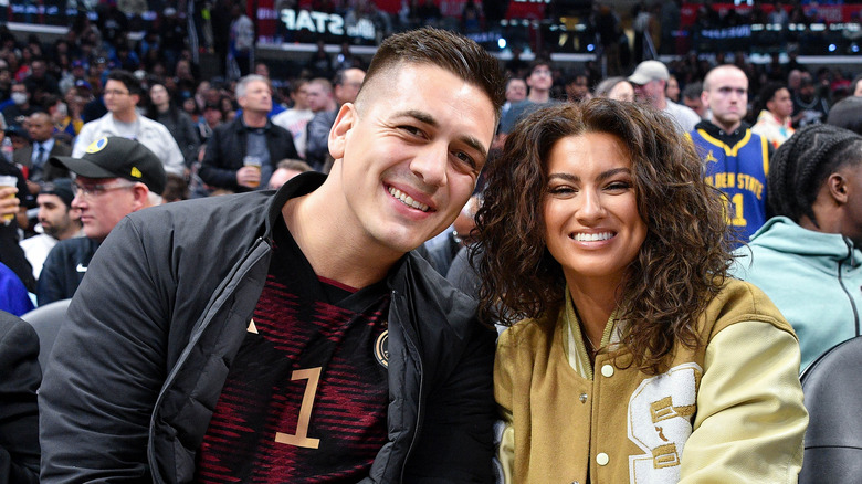 André Murillo, Tori Kelly smiling