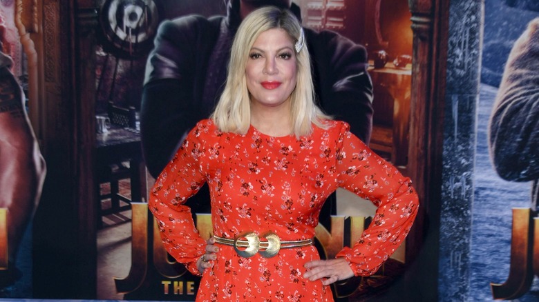 Tori Spelling on the red carpet