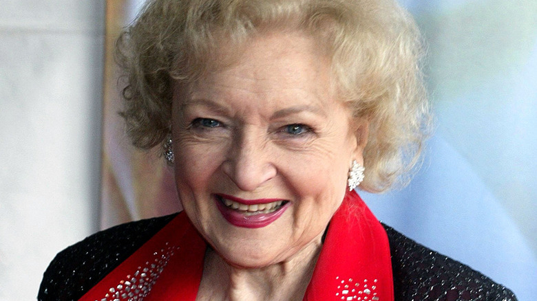 Betty White smiling