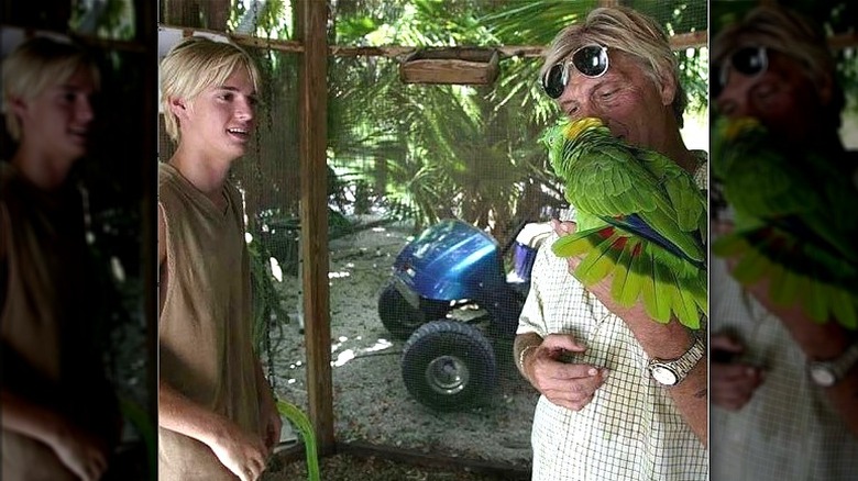 Aaron Carter and his father, Robert