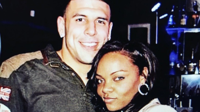 Aaron Hernandez, and Shayanna Jenkins-Hernandez