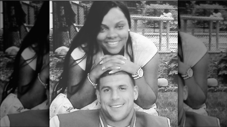 Shayanna Jenkins-Hernandez and Aaron Hernandez