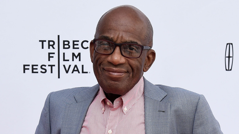 Al Roker on the red carpet