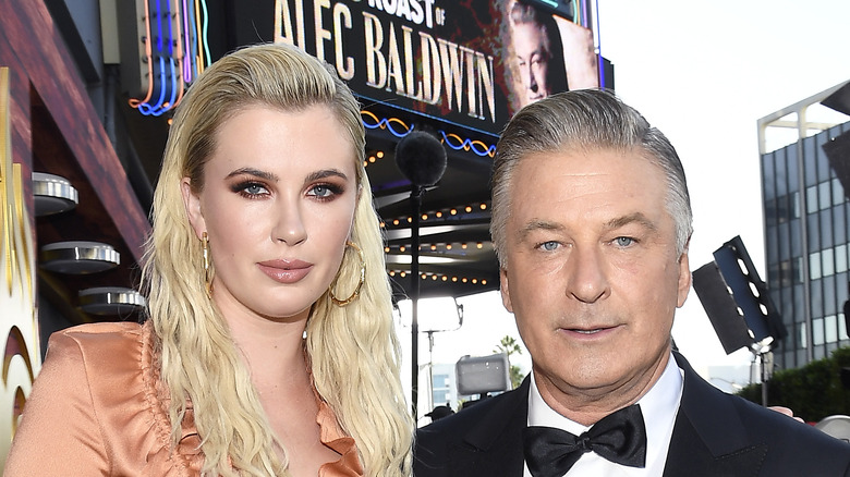 Ireland Baldwin and Alec Baldwin