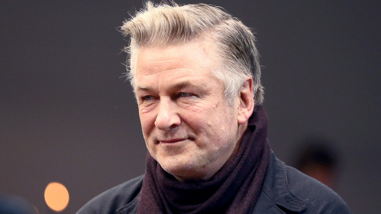 Alec Baldwin in a scarf 