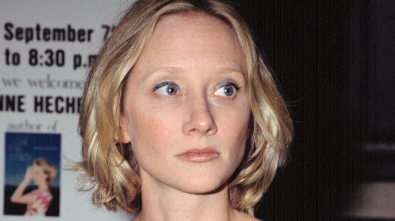 Anne Heche posing 