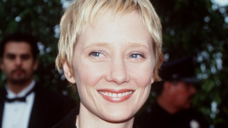 Anne Heche smiling 