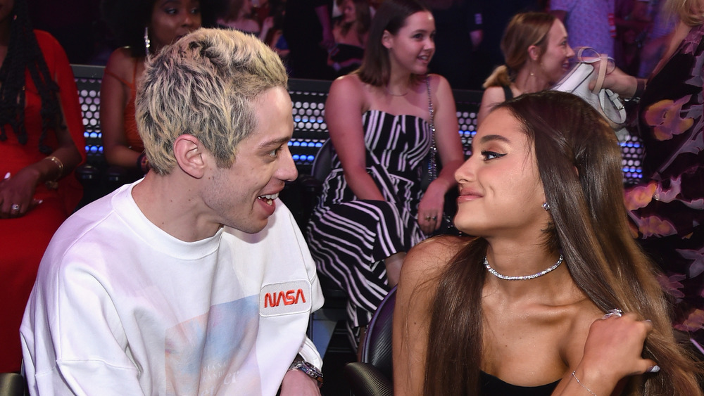 Ariana Grande and Pete Davidson