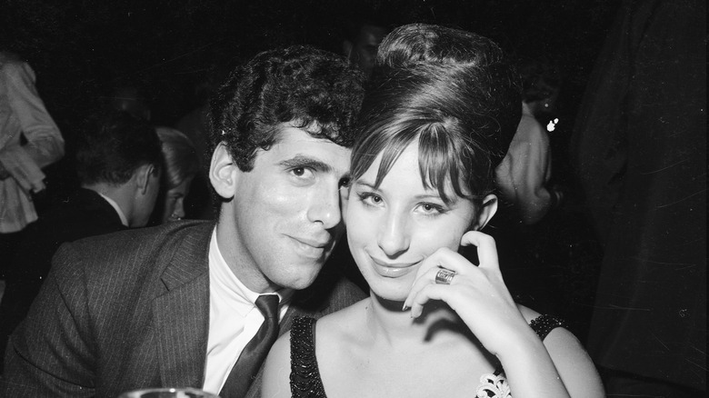 Barbra Streisand with ex Elliot Gould