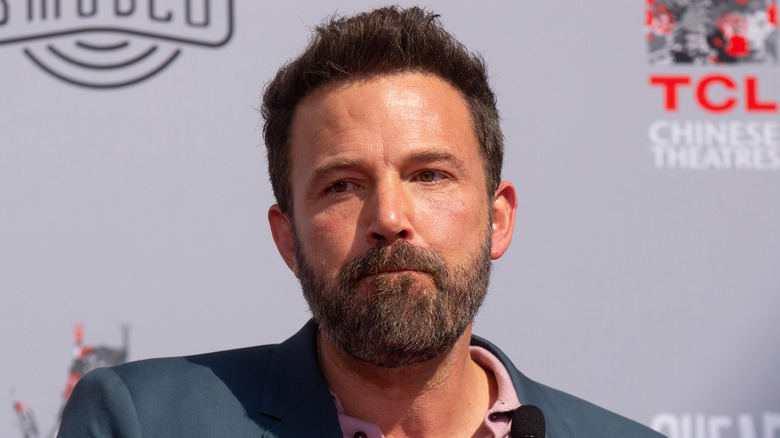 Ben Affleck frowning 