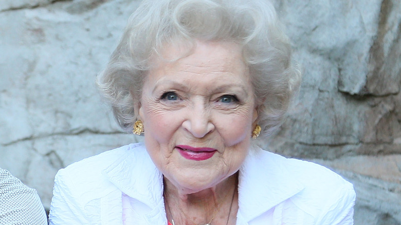 Betty White smiling 