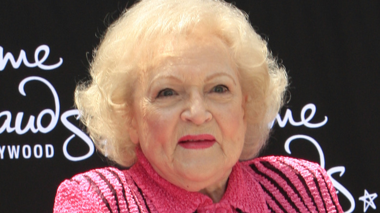 Betty White at an awards show 