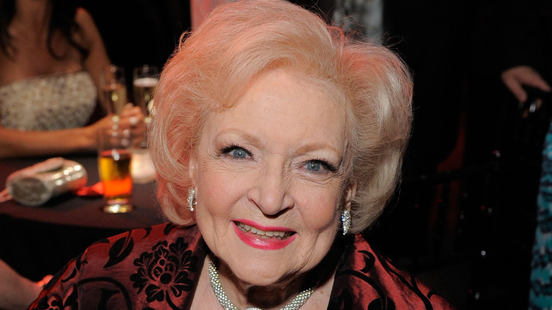 Betty White smiling